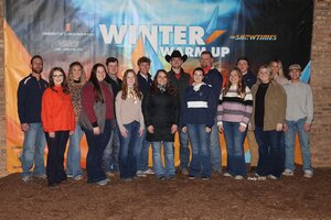 Hoof N Horn Group photo at jackpot show.
